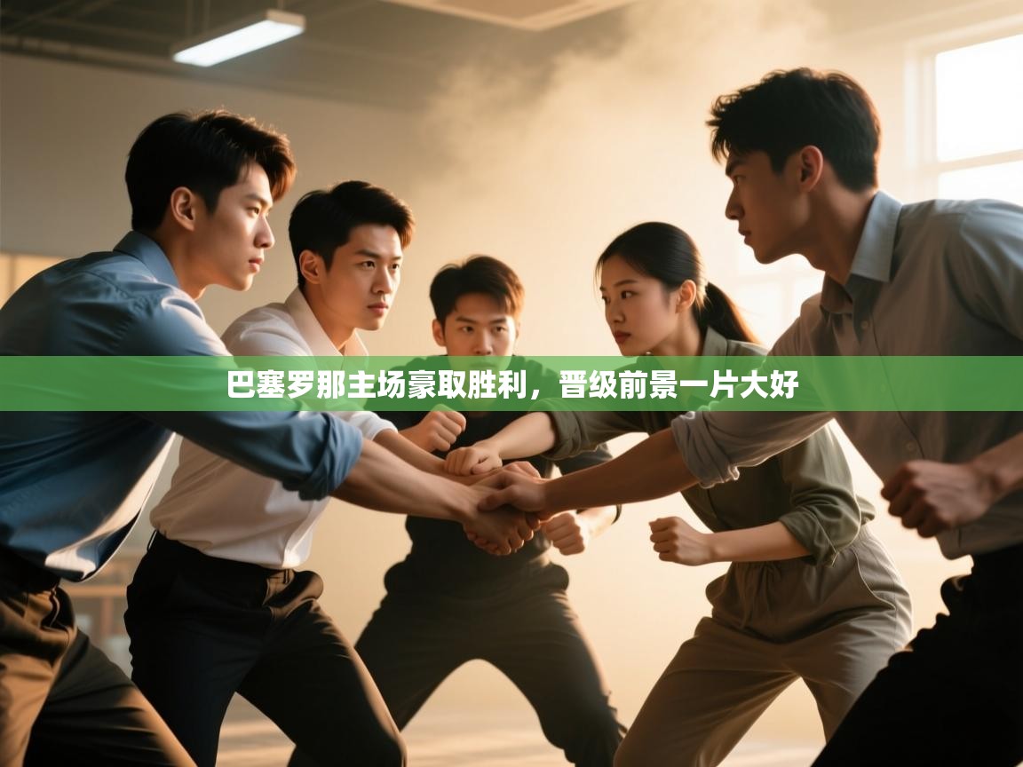 巴塞罗那主场豪取胜利，晋级前景一片大好