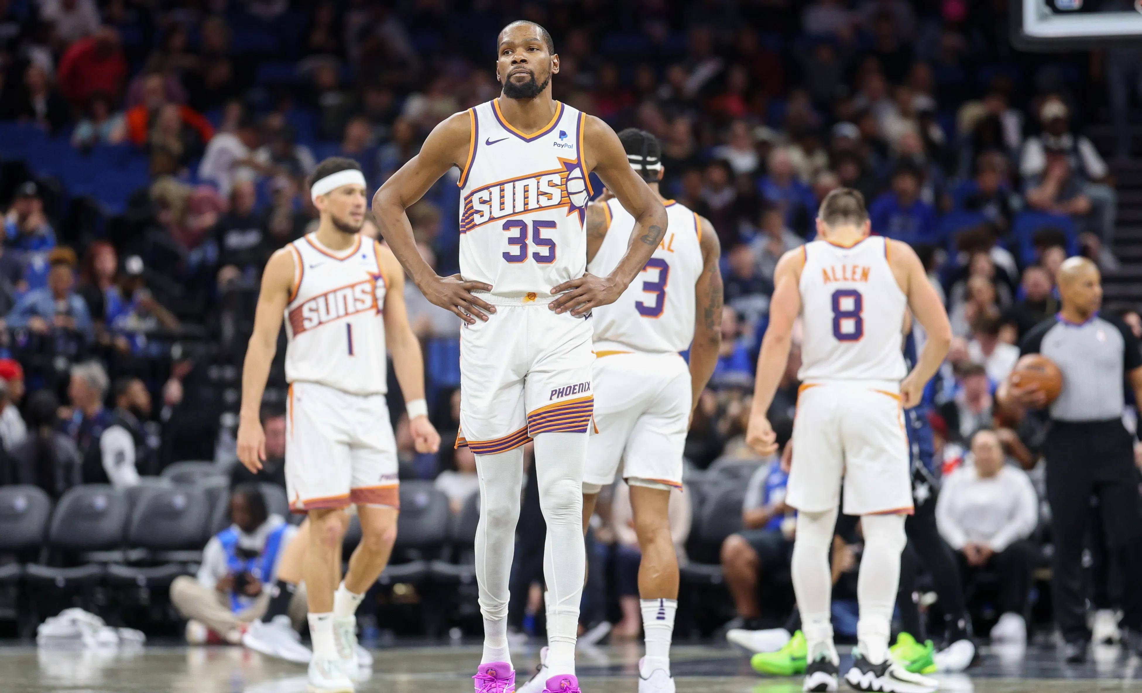 篮网战胜尼克斯，杜兰特砍下35分