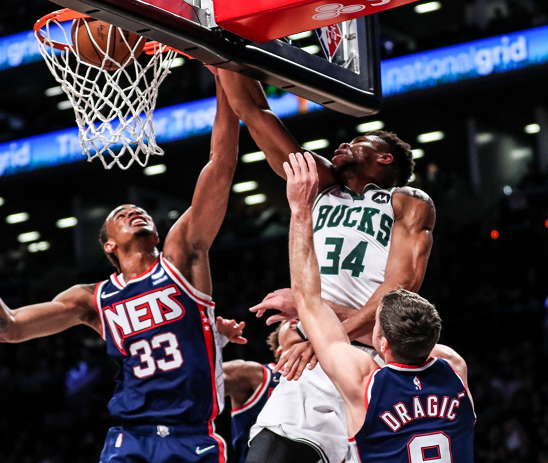 九游体育网页版入口-篮网险胜雄鹿，终结对手连胜