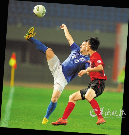 关于广州富力凭借一球险胜沈阳宏运的信息